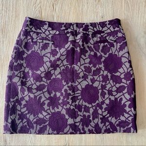 Purple Flower Skirt